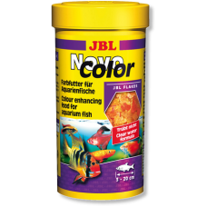 Hrana fulgi pentru toate speciile  JBL NovoColor 250 ml